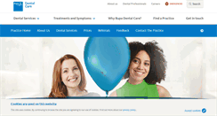Desktop Screenshot of halstead-dentalcare.co.uk