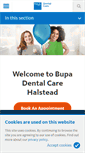 Mobile Screenshot of halstead-dentalcare.co.uk